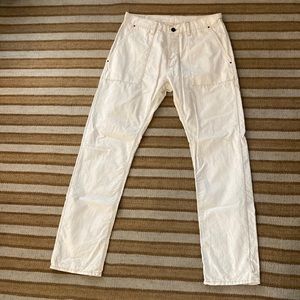 Shockoe Atelier Fatigue Trousers - Natural Ripstop